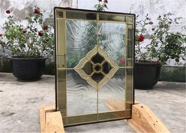 Clear Decorative Glass Panels For Building , Decorative Glass Windows